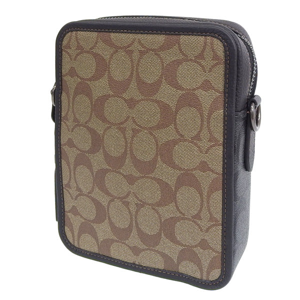 コーチ バッグ メンズ アウトレット ショルダーバッグ カーキ/チャコール CC090QBTUP COACH 母の日　土日祝も毎日発送します