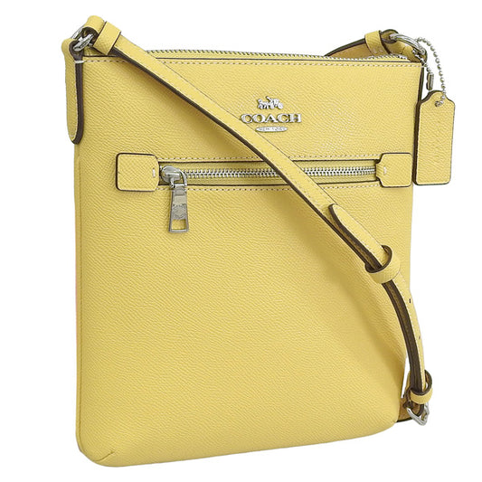 コーチ バッグ レディース ショルダーバッグ アウトレット レザー イエロー ミニ ローワン ローアン XGRN MINI ROWAN FILE CE871SVS9V COACH 母の日　土日祝も毎日発送します