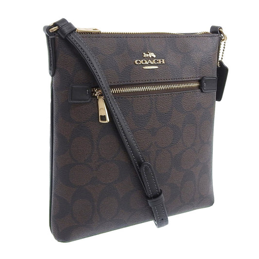 コーチ バッグ レディース ショルダーバッグ アウトレット ブラウン ミニ ローアン ファイル バッグ CF340IMAA8 COACH 母の日　土日祝も毎日発送します