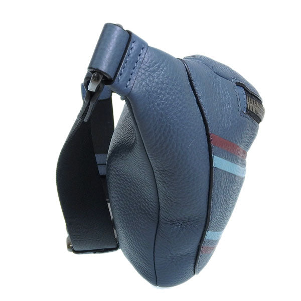 コーチ バッグ メンズ レディース ボディバッグ アウトレット レザー デニムマルチ ワーレン ベルト バッグ コーチ ストライプ CH000QBDEI COACH 母の日　土日祝も毎日発送します