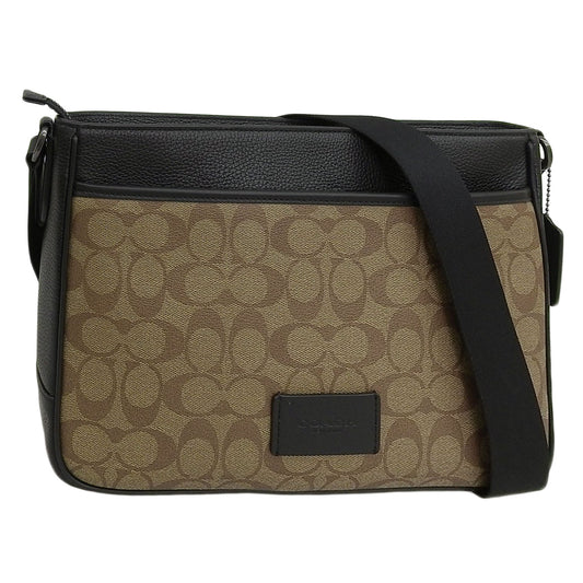 コーチ バッグ メンズ ショルダーバッグ アウトレット カーキ×ブラック ディストリクト クロスボディ シグネチャー キャンバス DISTRICT CB SIG CH078QBT4U COACH