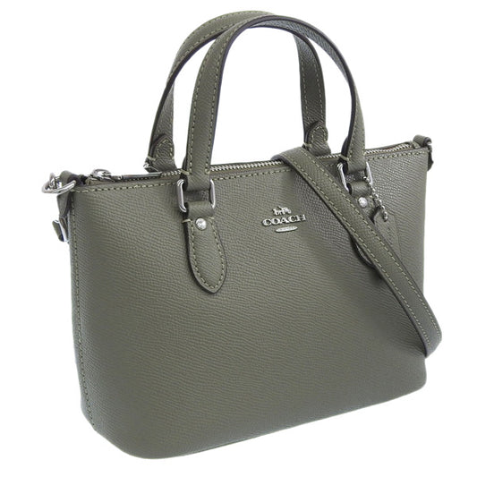 コーチ バッグ レディース 2WAY ハンドバッグ アウトレット レザー グリーン XGRN MINI GALLERY XBODY CH198SVDSG COACH