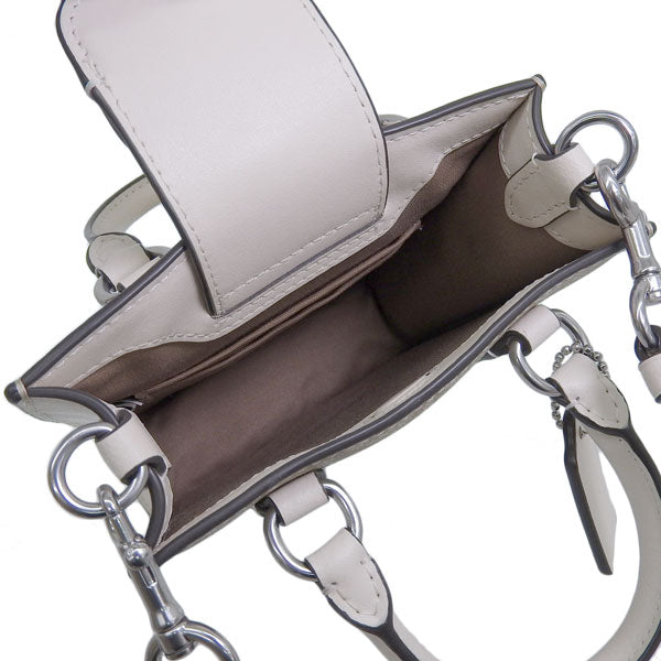 コーチ バッグ レディース ショルダーバッグ 2WAY ハンドバッグ アウトレット ベージュ SIG/NS MIN TOTE CJ494SIGHA COACH 母の日　土日祝も毎日発送します