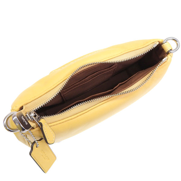 コーチ バッグ レディース ショルダーバッグ アウトレット レザー イエロー テリ シグネチャー キルティング C QLT TERI SB CHN WE CJ608SVS9V COACH