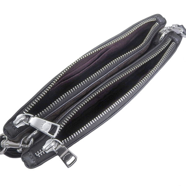 コーチ バッグ レディース ショルダーバッグ アウトレット ブラウン SIG DBL ZIP XBY CJ790SVBRB COACH 母の日　土日祝も毎日発送します
