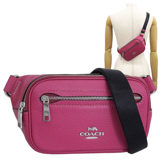 コーチ バッグ レディース ボディバッグ アウトレット レザー ピンク PBLD LTH MN BB CL479SVC0X COACH 母の日　土日祝も毎日発送します