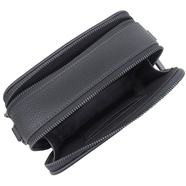 コーチ バッグ メンズ ショルダーバッグ アウトレット レザー ブラック ワイアット CM113QBBK COACH 母の日　土日祝も毎日発送します