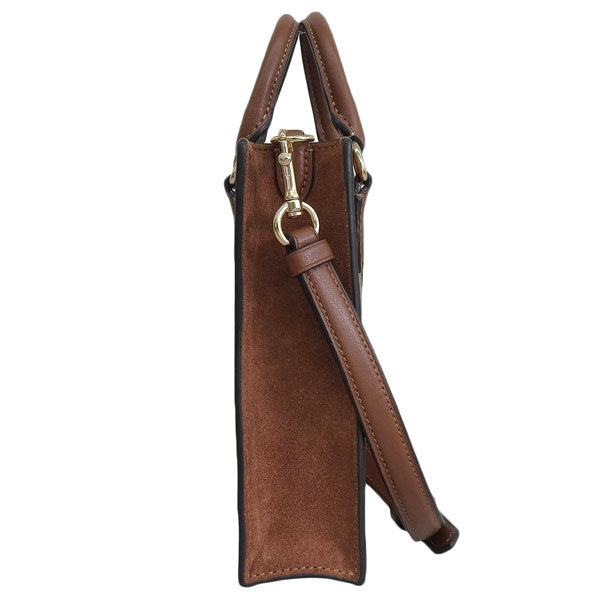 コーチ バッグ レディース ショルダーバッグ 2WAY ハンドバッグ アウトレット レザー ブラウン SD MX MIN TOTE CM249IMR1W COACH 母の日　土日祝も毎日発送します