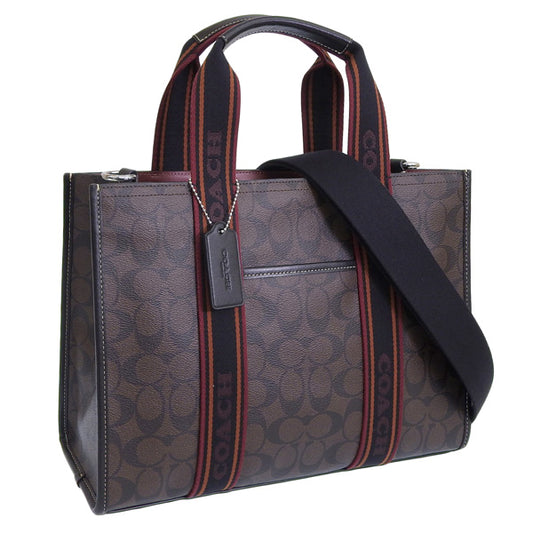 コーチ バッグ レディース トートバッグ アウトレット ブラウン CN058SVBMC COACH