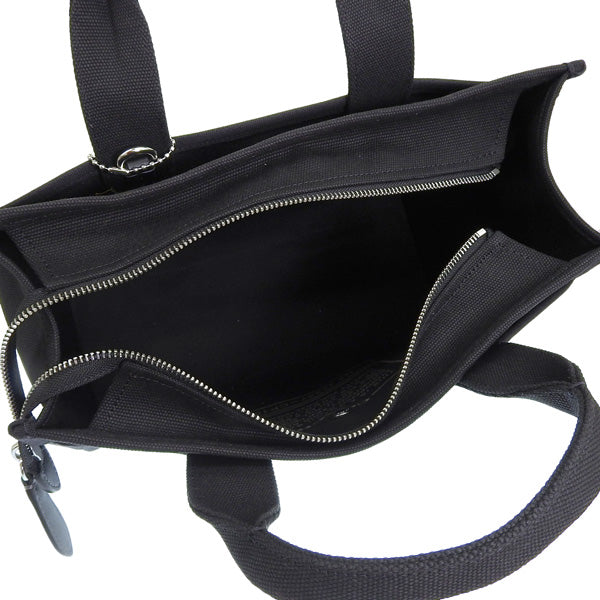 コーチ バッグ レディース 2WAY トートバッグ キャンバス ブラック CARGO TOTE CP158LHBLK COACH 母の日　土日祝も毎日発送します