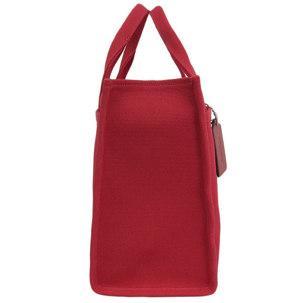コーチ バッグ レディース トートバッグ ショルダーバッグ 2WAY アウトレット キャンバス レッド カーゴトート CARGO TOTE CP158LHF8Q COACH A4対応
