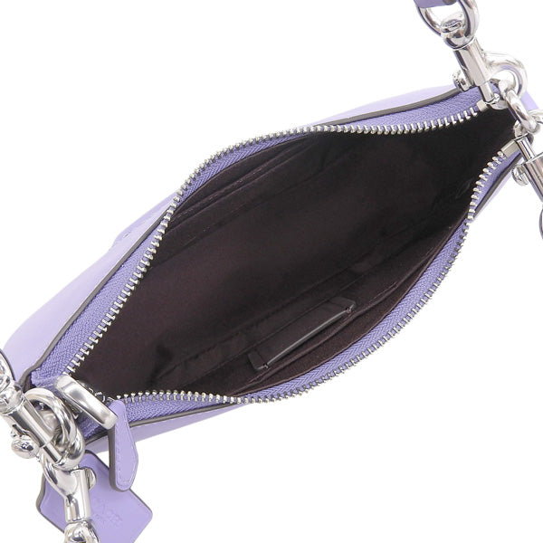 コーチ バッグ レディース ショルダーバッグ アウトレット レザー パープル テリ DBSS C TERI SHB CR099SVIZ COACH