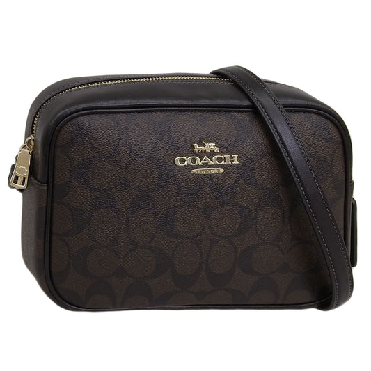 コーチ バッグ レディース ショルダーバッグ アウトレット ブラウン ジェイミー カメラバッグ シグネチャー キャンバス SIG JAMIE CMR CR135IMAA8 COACH