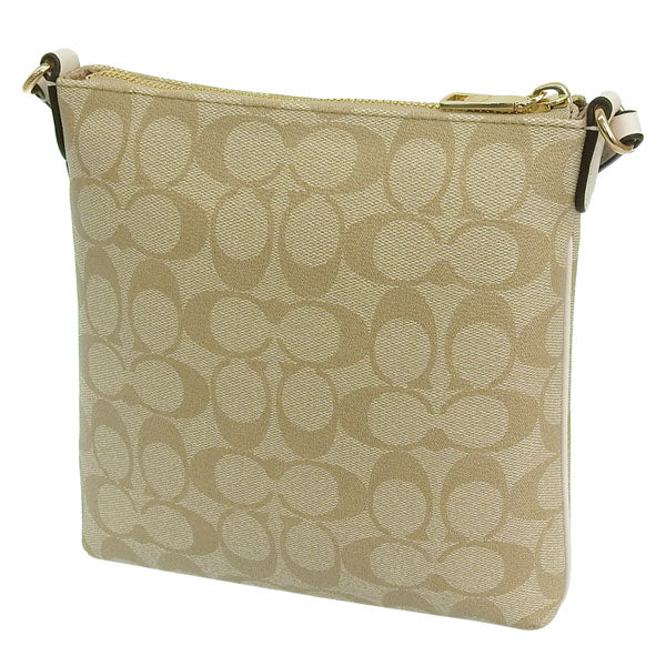コーチ バッグ レディース ショルダーバッグ アウトレット ライトカーキ シグネチャー ミニローワン ローアン ファイルバッグ SIG MINI RWN FILE CS182IMDQC COACH