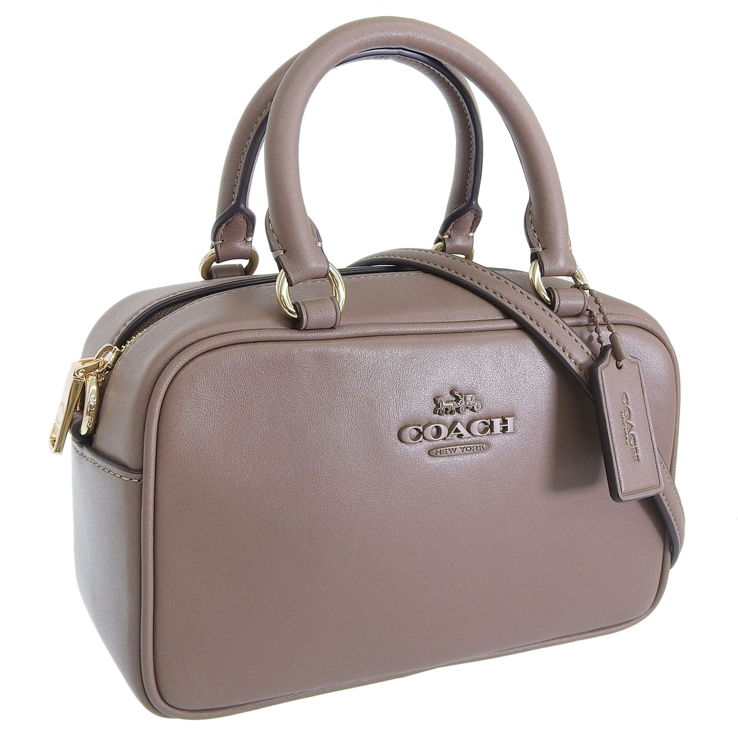 コーチ バッグ レディース 2WAY ショルダーバッグ アウトレット レザー ブラウン サッチェル クロスボディ CT776IMV2R COACH