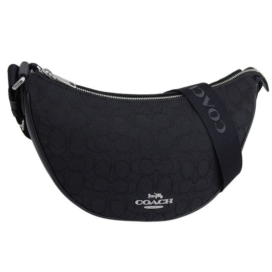 コーチ バッグ レディース ショルダーバッグ アウトレット キャンバス レザー ブラック ペース シグネチャー ジャカード SIG JAC PACE SHB CT822SBKBK COACH