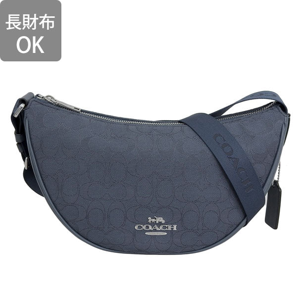コーチ バッグ レディース ショルダーバッグ アウトレット デニム ペース シグネチャー ジャガード ジャカード SIG JAC PACE SHB CT822SVPM1 COACH