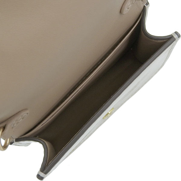 コーチ 財布 レディース ミニ財布 アウトレット チョーク ミニウォレット チェーン シグネチャー MN WLLT CHN PTNT SIG CU006IMCHK COACH