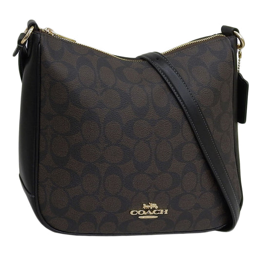 コーチ バッグ レディース ショルダーバッグ アウトレット ブラウン エリー ファイルバッグ シグネチャー SIG ELLIE FILE CU959IMAA8 COACH