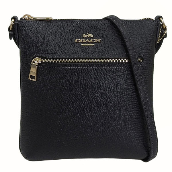 コーチ バッグ レディース ショルダーバッグ アウトレット レザー ブラック ミニローワン ローアン ファイルバッグ XGRN MINI RWN FILE CV405IMBLK COACH