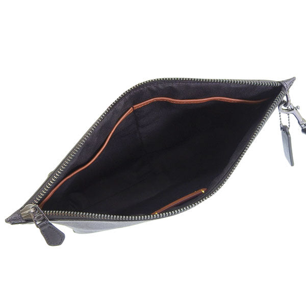 コーチ バッグ メンズ クラッチバッグ アウトレット チャコール キャリーオール シグネチャー キャンバス CY985QBMI5 COACH