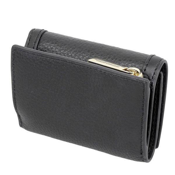 マイケルコース 財布 レディース 三つ折り財布 アウトレット レザー ブラック D35F3GTVD0L-BLACK MICHAEL KORS