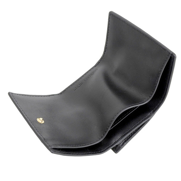 マイケルコース 財布 レディース 三つ折り財布 アウトレット レザー ブラック D35F3GTVD0L-BLACK MICHAEL KORS