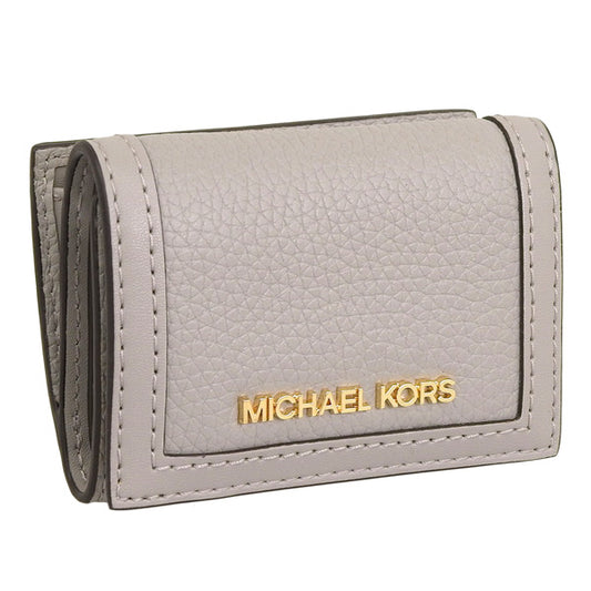 マイケルコース 財布 レディース 三つ折り財布 アウトレット レザー ペールグレー XS TRIFOLD ZA WALLET D35F3GTVD0L-PEARLG MICHAEL KORS 母の日　土日祝も毎日発送します
