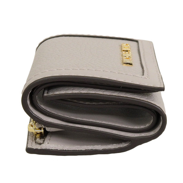 マイケルコース 財布 レディース 三つ折り財布 アウトレット レザー ペールグレー XS TRIFOLD ZA WALLET D35F3GTVD0L-PEARLG MICHAEL KORS 母の日　土日祝も毎日発送します