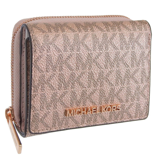 マイケルコース 財布 レディース 三つ折り財布 アウトレット ピンクマルチ 35H1RTVZ5V-ROSGOL MICHAEL KORS