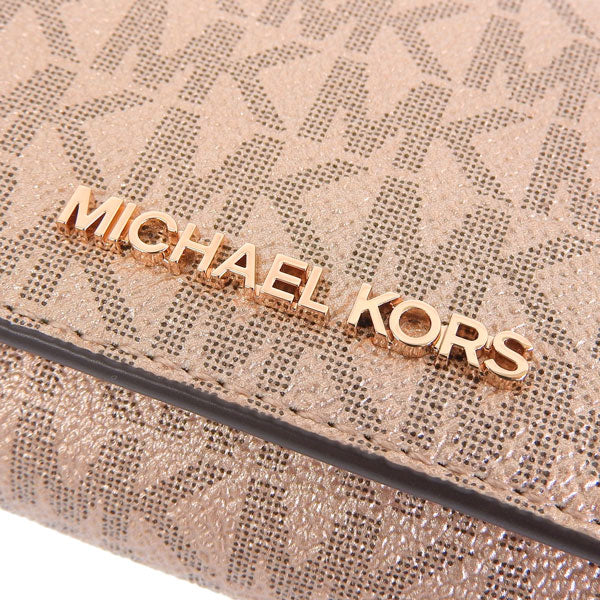 マイケルコース 財布 レディース 三つ折り財布 アウトレット ピンクマルチ 35H1RTVZ5V-ROSGOL MICHAEL KORS