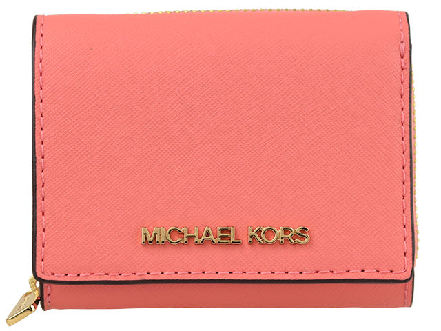 マイケルコース MICHAEL KORS ショップ袋付き  三つ折り財布 アウトレット d35h9gtvz5l-grapef レディース 女性 プレゼント ブランド ギフト 新生活 　 母の日　土日祝も毎日発送します