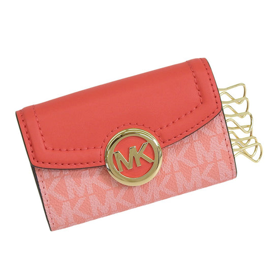 マイケルコース MICHAEL KORS ショップ袋付き  キーケース 小物 ピンクマルチ レディース d35s0gftp5b-graml2 アウトレット 母の日　土日祝も毎日発送します