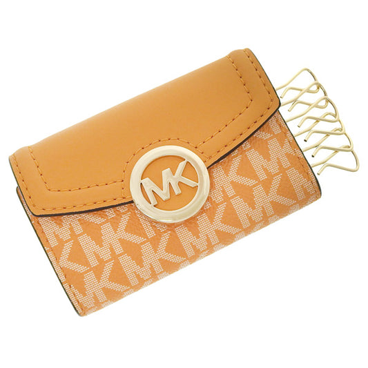 マイケルコース 小物 レディース アウトレット キーケース オレンジマルチ FULTON D35S0GFTP5B-HNYMLT MICHAEL KORS 母の日　土日祝も毎日発送します