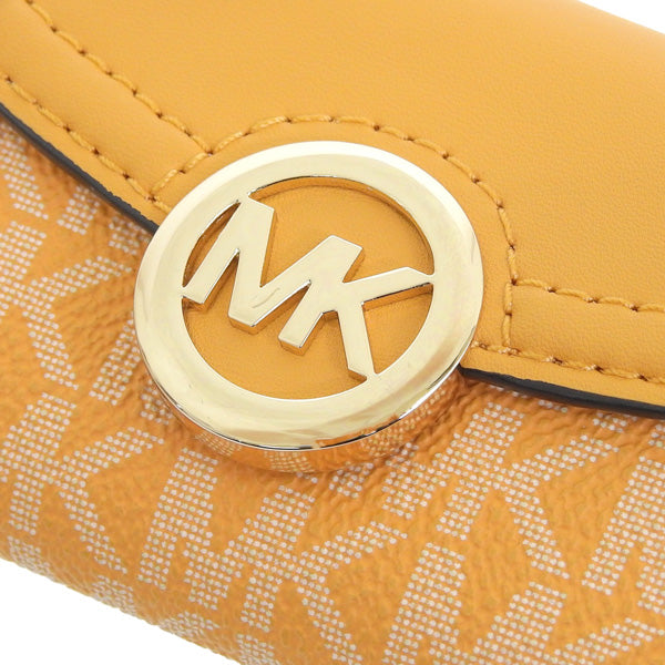 マイケルコース 小物 レディース アウトレット キーケース オレンジマルチ FULTON D35S0GFTP5B-HNYMLT MICHAEL KORS 母の日　土日祝も毎日発送します