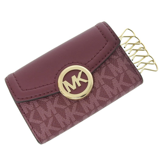 マイケルコース 小物 レディース アウトレット キーケース ワインマルチ FULTON D35S0GFTP5B-MULMLT MICHAEL KORS 母の日　土日祝も毎日発送します