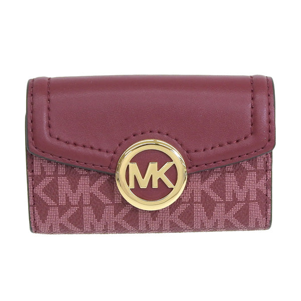 マイケルコース 小物 レディース アウトレット キーケース ワインマルチ FULTON D35S0GFTP5B-MULMLT MICHAEL KORS 母の日　土日祝も毎日発送します