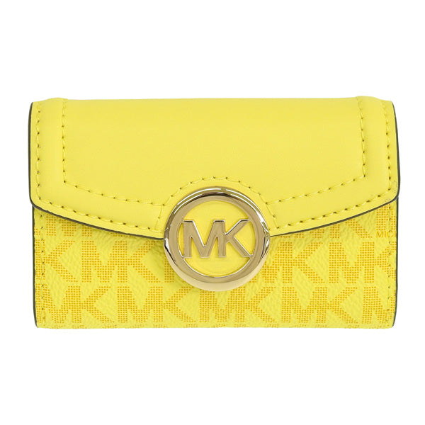 マイケルコース MICHAEL KORS ショップ袋付き  6連キーケース 鍵入れ イエロー系 レディース d35s0gftp5b-sunmlt 母の日　土日祝も毎日発送します