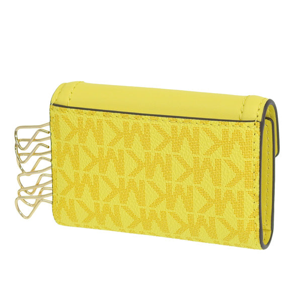 マイケルコース MICHAEL KORS ショップ袋付き  6連キーケース 鍵入れ イエロー系 レディース d35s0gftp5b-sunmlt 母の日　土日祝も毎日発送します
