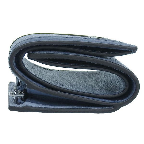 マイケルコース 財布 レディース 三つ折り財布 アウトレット レザー ブルー ジェットセットトラベル トライフォールド ジップウォレット エクストラスモール JET SET TRAVEL 35S4STVD0L-PABLML MICHAEL KORS