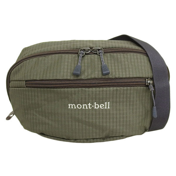 モンベル バッグ メンズ レディース ボディバッグ Mサイズ カーキ デルタガセットポーチ DELTA GUSSET POUCH M 1123764 DGP-RMKHBN mont-bell