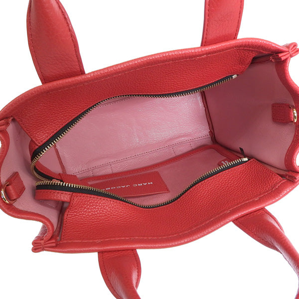 マークジェイコブス バッグ レディース 2WAY トートバッグ レッド H009L01SP21-617 MARC JACOBS 母の日　土日祝も毎日発送します