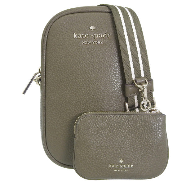 ケイトスペード バッグ レディース ショルダーバッグ アウトレット レザー グリーン ロージー ノースサウス ジップフォンクロスボディ rosie nszip phn csbdy K4854-302 KATE SPADE