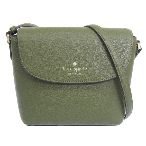 ケイトスペード バッグ レディース ショルダーバッグ 斜め掛け アウトレット レザー グリーン emmie flap crssbdy K8215-302 KATE SPADE 母の日　土日祝も毎日発送します