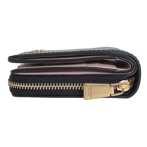 ケイトスペード 財布 レディース 二つ折り財布 レザー ブラック モーガン スモール コンパクトウォレット morgan saffiano leathe sm cmpct wllt K8922-001 KATE SPADE