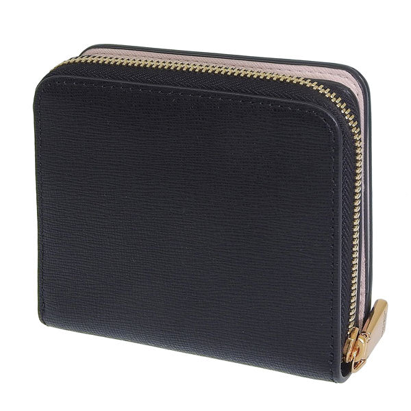 ケイトスペード 財布 レディース 二つ折り財布 レザー ブラック モーガン スモール コンパクトウォレット morgan saffiano leathe sm cmpct wllt K8922-001 KATE SPADE