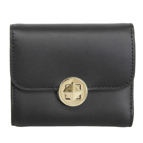 ケイトスペード 財布 レディース 三つ折り財布 アウトレット レザー ブラック audrey smooth leather small wallet KB570-001 KATE SPADE 母の日　土日祝も毎日発送します