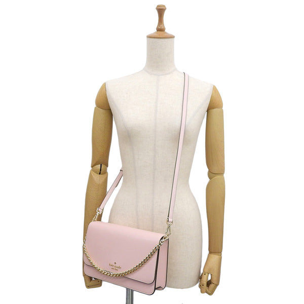 ケイトスペード バッグ レディース ショルダーバッグ 2WAY ハンドバッグ アウトレット レザー ピンク madison flap crssbdy KC430-650 KATE SPADE 母の日　土日祝も毎日発送します