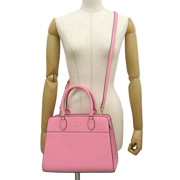 ケイトスペード バッグ レディース 2WAY ハンドバッグ ショルダーバッグ アウトレット レザー ピンク マディソン ミディアム サッチェル madison saffiano leather mediu KC436-652 KATE SPADE