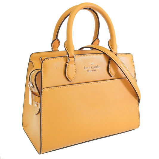 ケイトスペード バッグ レディース 2WAY ショルダーバッグ ハンドバッグ アウトレット レザー イエロー マディソン スモール サッチェル madison small satchel KC437-700 KATE SPADE